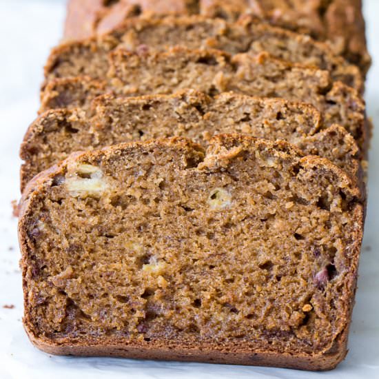 Banana Bread with Cassava Flour