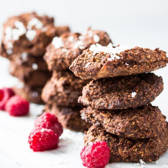 Raspberry Oatmeal Cookies