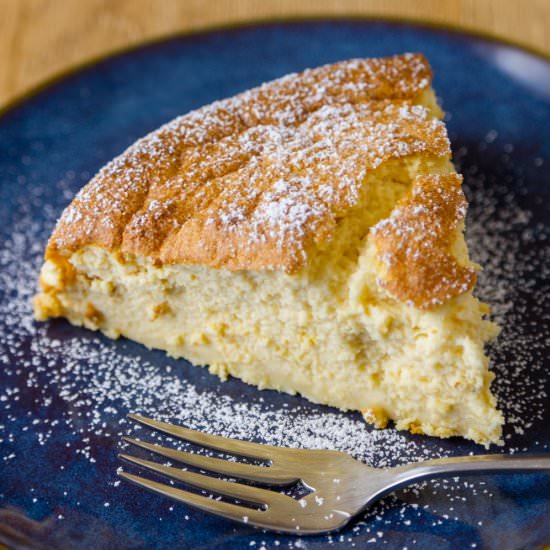 Lemon Soufflé Cheesecake