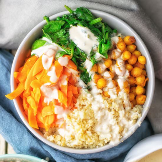 Cauliflower Rice Buddha Bowl