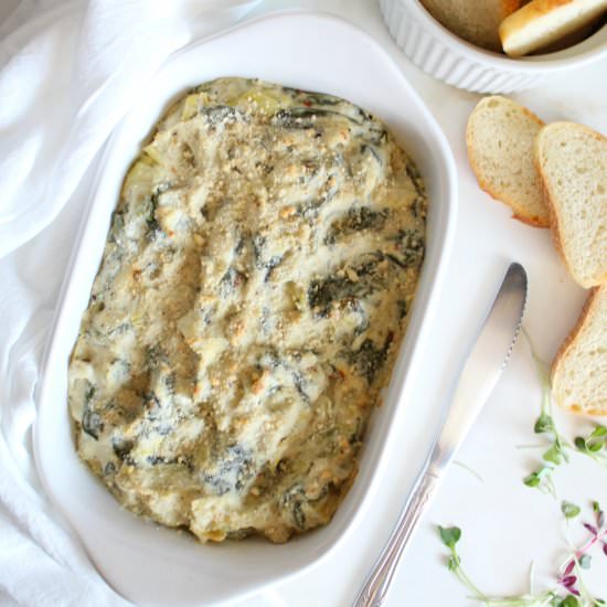 Vegan Spinach Artichoke Dip