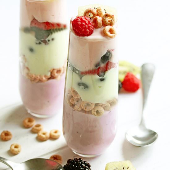 Easy Cereal Parfaits