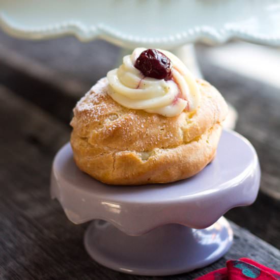 ZEPPOLE DI SAN GIUSEPPE, OVEN BAKED