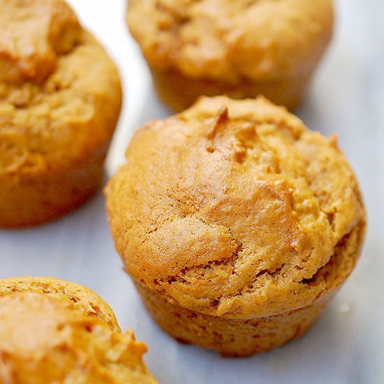 One bowl Biscoff muffins