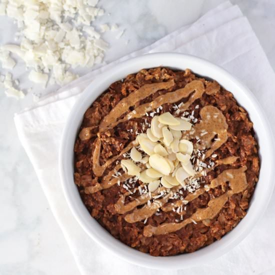 Almond Joy Oatmeal