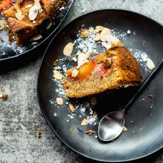 Almond Plum Cake