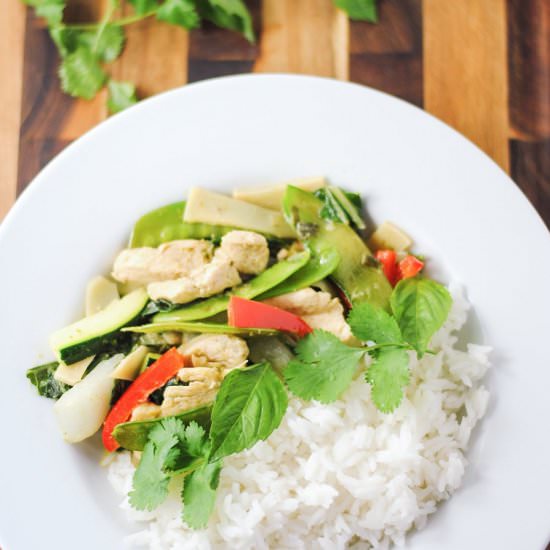 Green Curry Chicken