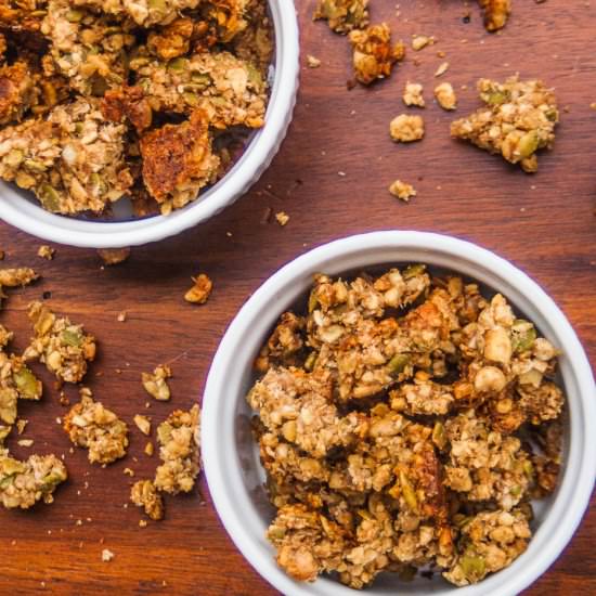 Best Ever Vegan Nut Granola