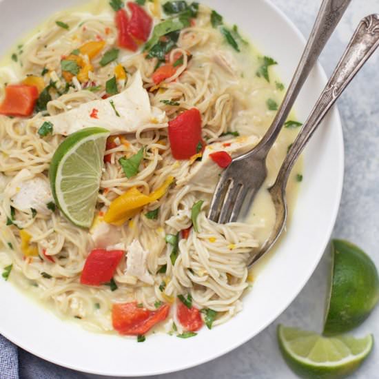 Thai Curry Noodle Bowls