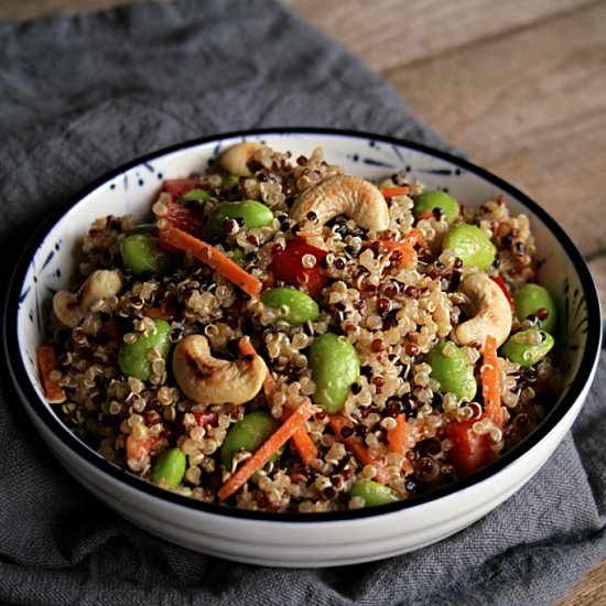 Quinoa Salad with Edamame