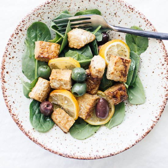 Baked Citrus Tempeh