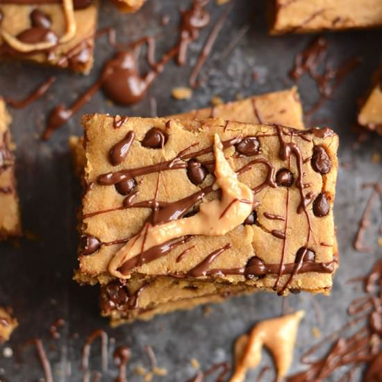 Vegan Chickpea Blondies