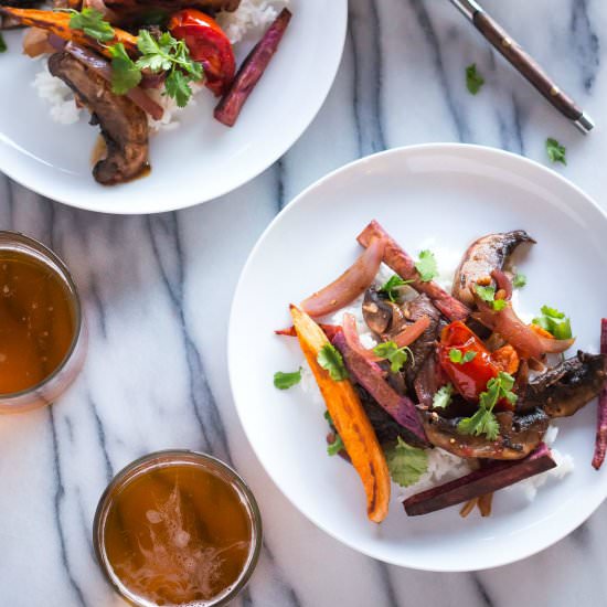Vegetarian Lomo Saltado