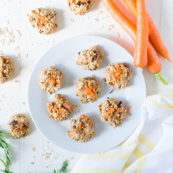 Carrot Cake Breakfast Cookies