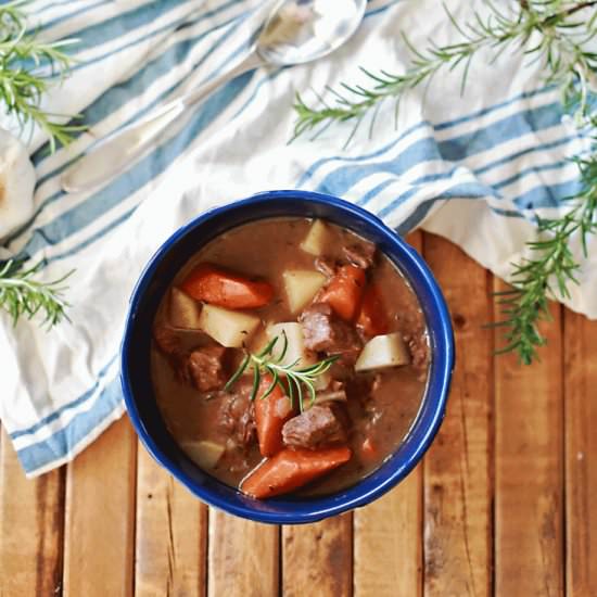 Rosemary & Thyme Beef Stew