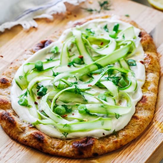 Asparagus Flatbread