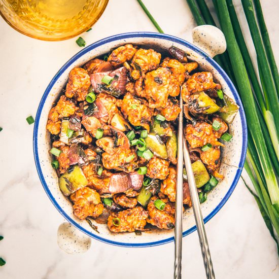 Dry Gobhi Manchurian