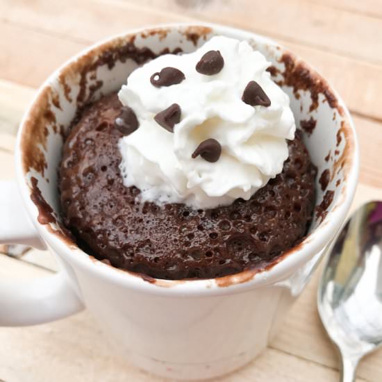 Chocolate Brownie Mug Cake