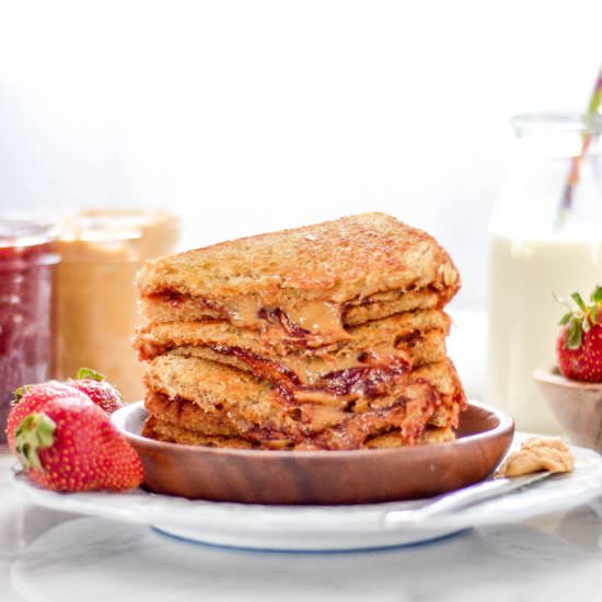 Grilled Peanut Butter & Jelly