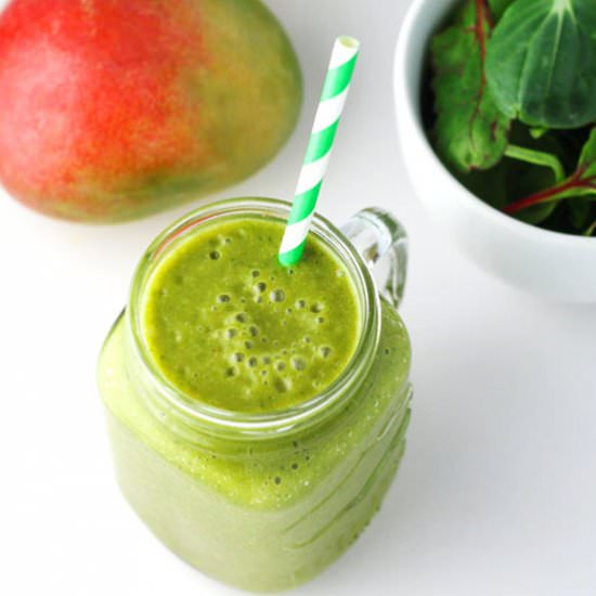 Mango Banana Green Smoothie