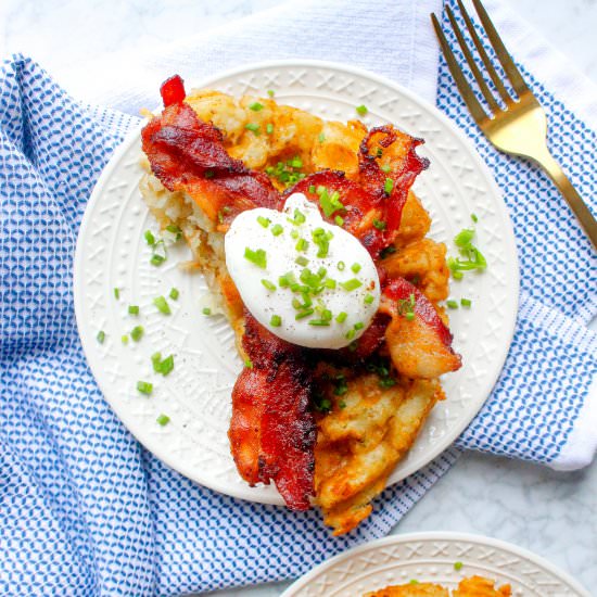 Tater Tot Waffles
