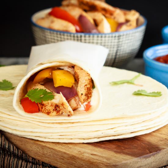 Sheet Pan Chicken Fajitas