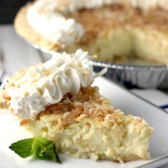 Coconut Custard Pie