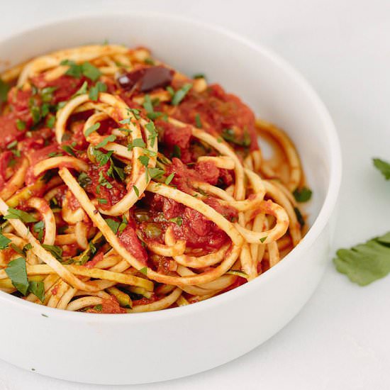 Vegan Puttanesca