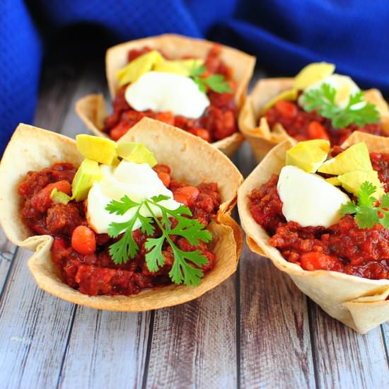 Chili Con Carne Baskets