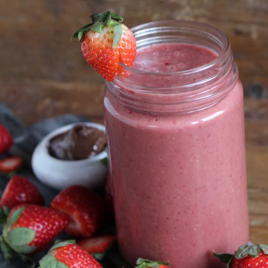Chocolate Strawberry Smoothie