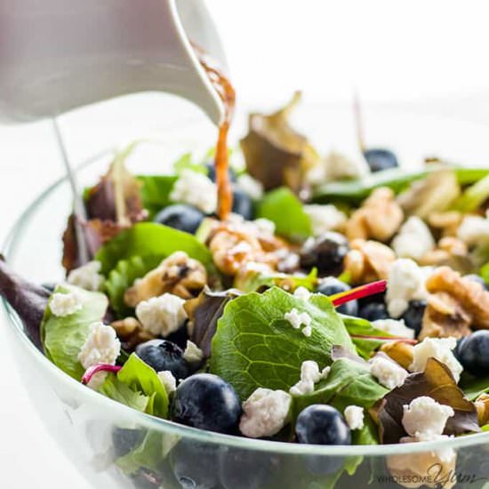 Blueberry And Goat Cheese Salad