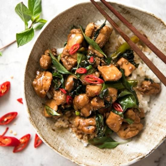 Thai Chilli Basil Chicken