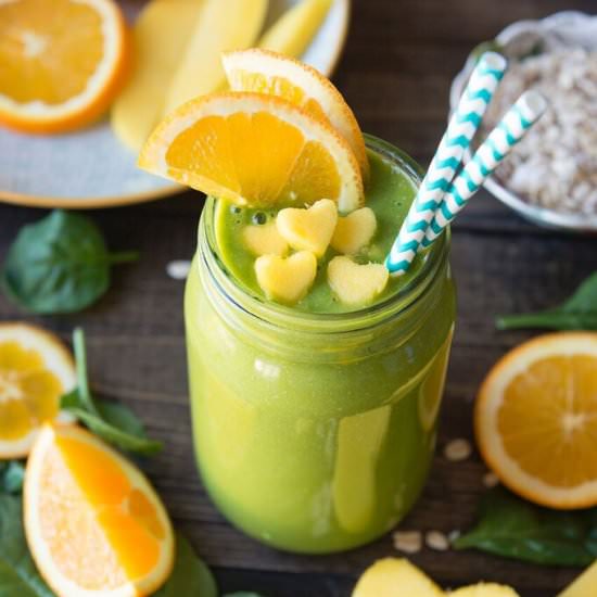 Take 2 to Mango Green Smoothie