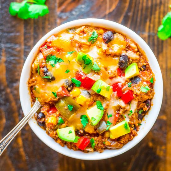 Crock Pot Mexican Casserole