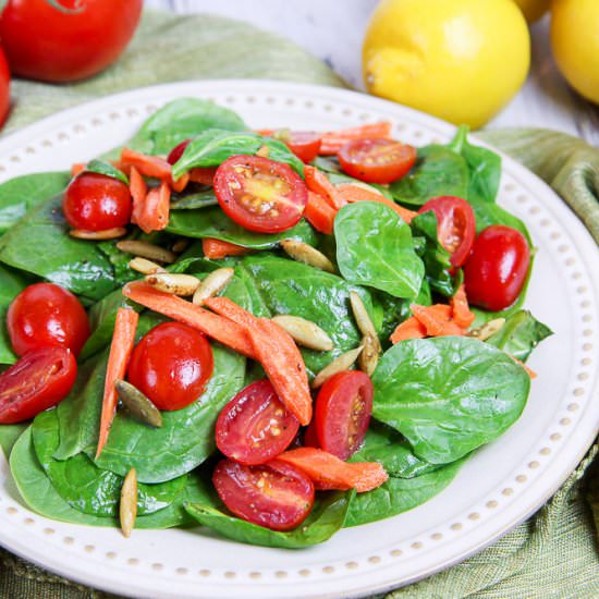 The Easiest Healthy Salad Dressing