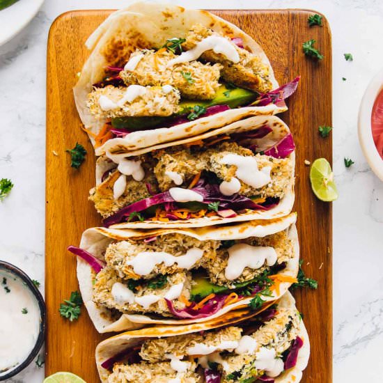 Crispy Zucchini Tacos