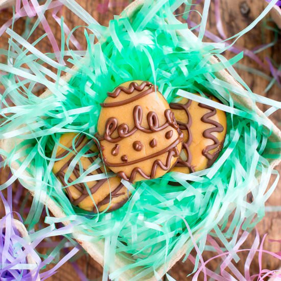 Vegan Chocolate Peanut Butter Eggs