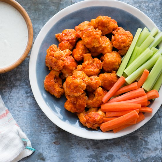 Cauliflower Buffalo Wings