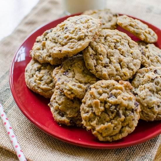 Peanut Butter Oatmeal Cookies
