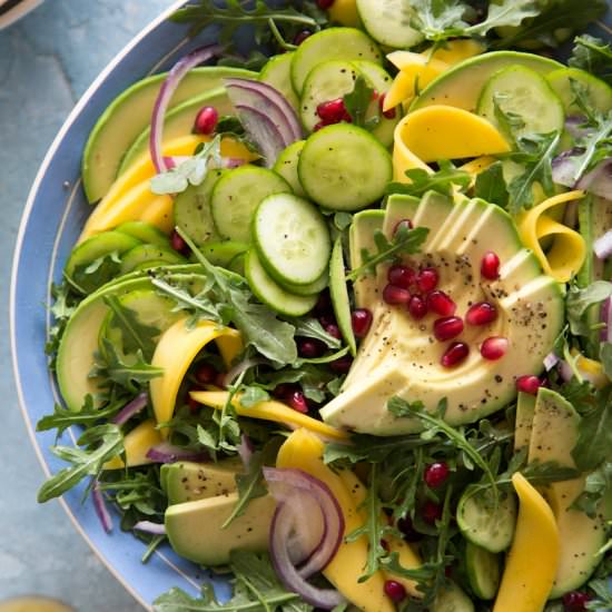 Tropical Avocado Salad