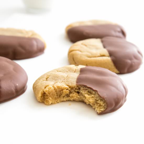 Soft & Thick Peanut Butter Cookies