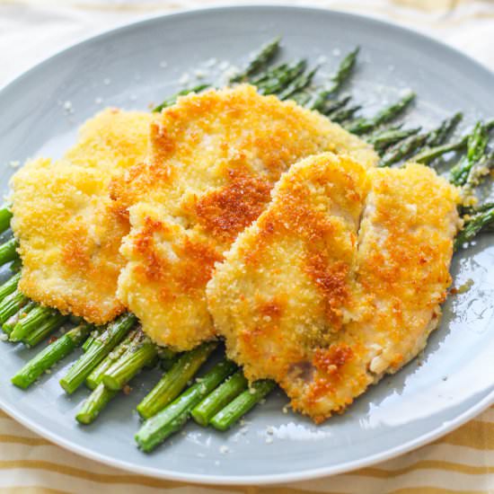 Simple Panko Crusted Tilapia