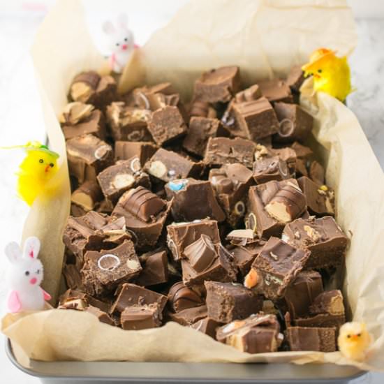 No Bake Easter Slice