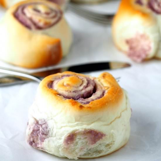 Ube Bread Rolls