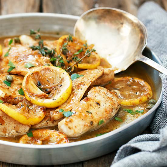 Charred Lemon Chicken