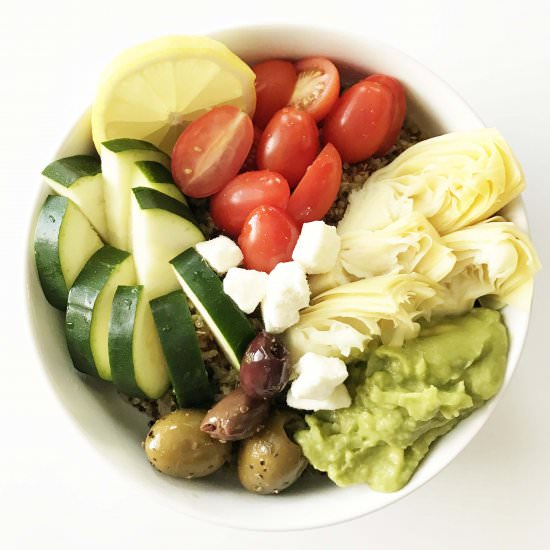 Mediterranean Quinoa Bowl