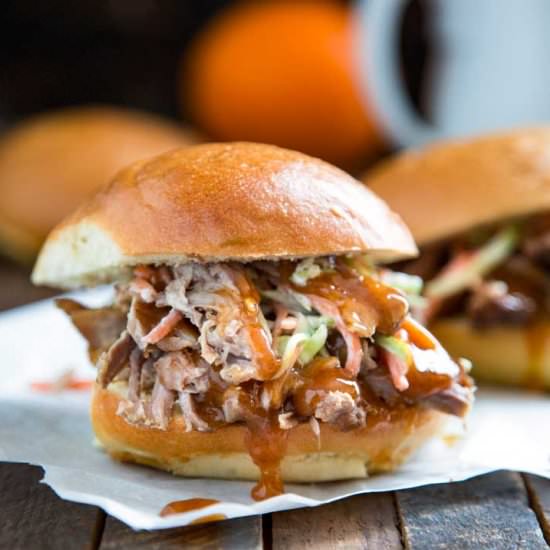 Southern Pulled Pork Orange Sauce