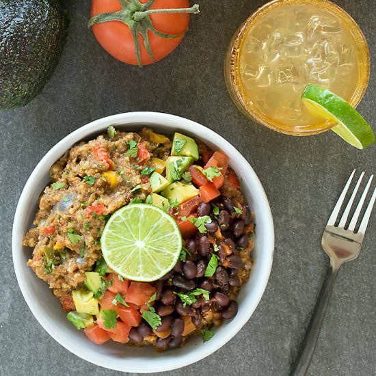 Savory Southwest Teff and Steel-Cut Oats