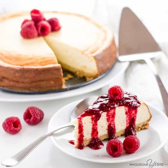 Low Carb Cheesecake (Sugar-Free)