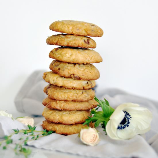 Coconut Chocolate Chip Cookies